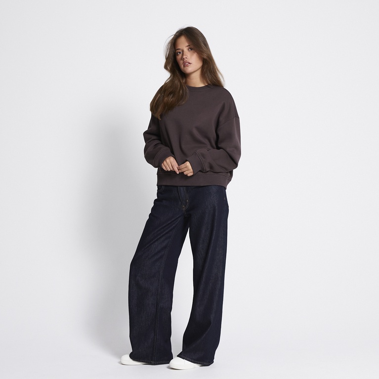 Heavy sweatshirt "Nora" Brown